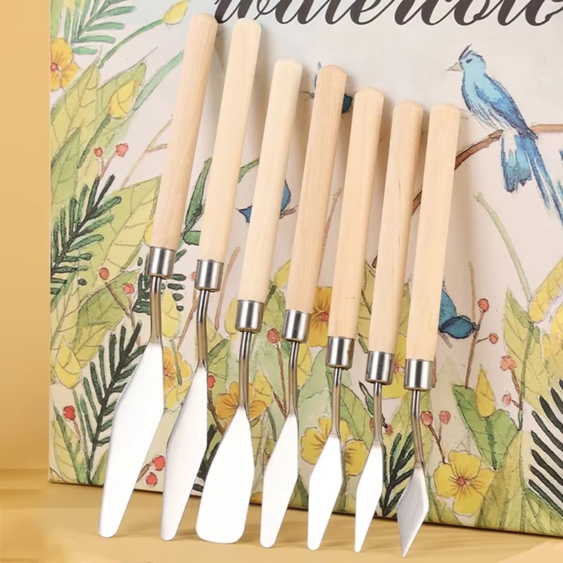 7Pcs/Set Stainless Steel Oil P - Drawknife Blade ulasan dan harga
